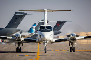 US Embassy Cairo Beech C-12C 73-1218 IM2 9642
