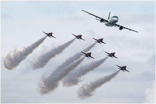 1O7A3641 Patrouille Suisse Aer Lingus